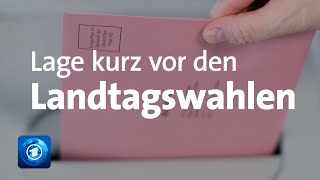 WahlkampfEndspurt in BadenWürttemberg und RheinlandPfalz [upl. by Fields]