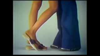 Scholl Exercise Sandals Commercial 1977 [upl. by Sukey]