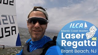 ATLANTIC COAST Laser MASTERS CHAMPIONSHIP REGATTA 2021  Brant Beach New Jersey [upl. by Evita]