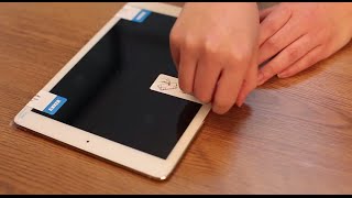 How To Install Anker GlassGuard Screen Protector For iPad [upl. by Mw]