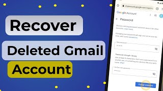 How To Recover Gmail Password without Recovery Email And Phone Number  How To Recover Delete Gmail [upl. by Quartis6]