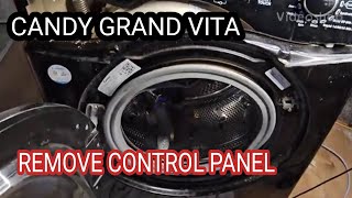 Candy Grand Vita  Remove Control Panel [upl. by Isador455]