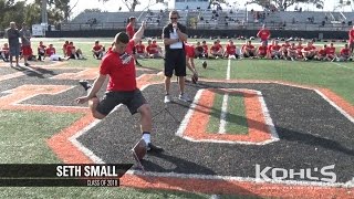 Texas AampM Commit  Seth Small  3 Ranked Kicker in America [upl. by Olfe167]