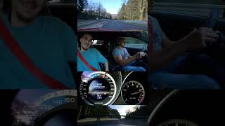 Overtook a Ring Taxi NO ONE CARES  C63 AMG Black Series [upl. by Onivag208]