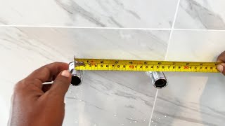 how to Install Bath mixer rain Shower mixer System Shower [upl. by Jollanta]