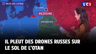 Il pleut des drones russes sur le sol de l’Otan [upl. by Inalak]