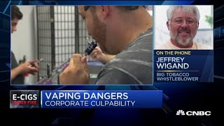 Tobacco whistleblower discusses corporate responsibility in vaping industry [upl. by Sharleen]