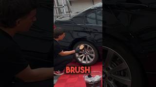 How we shine tires [upl. by Eirod]