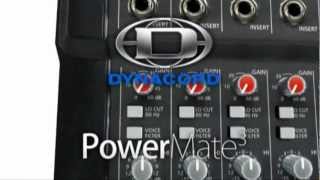 DYNACORD PowerMate10003  Play Sound [upl. by Leena592]