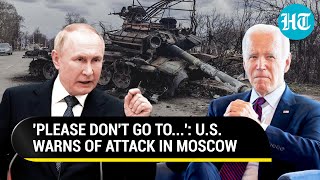 Stay Away US Warns Of Big Extremist Attack In Moscow Issues Advisory For Americans [upl. by Ahsinet569]