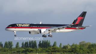 The Trump plane and air traffic control joke together quotMake ATC Great Againquot [upl. by Susan]