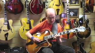 Bob Devos on a Palen Archtop  Guitars n Jazz [upl. by Luar]