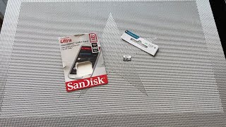 SanDisk Ultra 32 GB microSDHC unboxing [upl. by Aer]