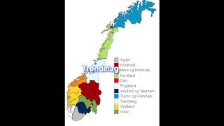 Fylkene i Norge  Fakta om Norge [upl. by Delaney]