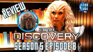 STAR TREK DISCOVERY Season 5 Episode 8 Review  Labyrinths [upl. by Aronek184]