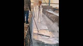 Steel pipe galvanizing process Good tools and machinery make work easy [upl. by Ttayw]