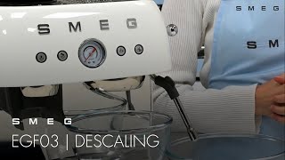 How to Descale your Machine  Smeg EGF03 [upl. by Sidell323]