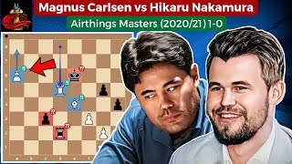 Magnus Carlsen vs Hikaru Nakamura • Airthings Masters 2020 [upl. by Yvor]