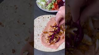 Chicken doner kebab recipe✨👇🏻 short shorts cookwithay [upl. by Ednutabab248]