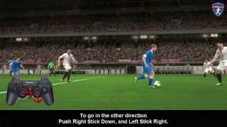 PES Dribbling  Double Touch [upl. by Ellevel]