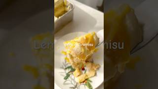 Lemon Tiramisu shorts tiramisu recipe [upl. by Nivad]