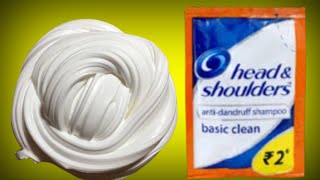 HEAD amp SHOULDERS SHAMPOO SLIMEHow to make Slime Art N craft creative [upl. by Stanfield373]