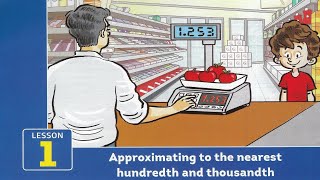 Primary 5 \ grade 5 1st term 11Approximating to the nearest hundredth شرح ماث خامسه إبتدائى لغات [upl. by Ervine]