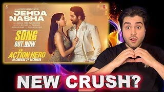 Jehda Nasha  REACTION  An Action Hero  Ayushmann  Nora Fatehi  Tanishk Faridkot Amar [upl. by Dulla]