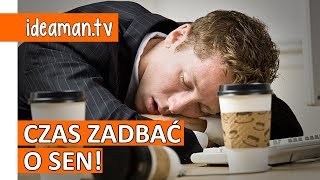 Jak zadbać o DOBRY SEN 4 Kluczowe zasady [upl. by Ancier258]