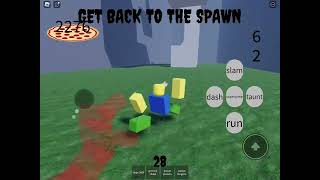 Pizza tower Ripoff Roblox But I put Paranoia while escaping the tower [upl. by Iffar323]