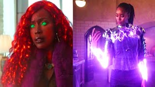 Titans Season 3x7  Starfire kill Mob Boss amp Blackfire Suit up Clip  HD Scene [upl. by Ingar657]