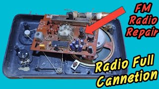 FM RADIO FULL WIRE CONNETION IN HINDI  FULL TUTORIAL [upl. by Zildjian58]