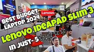 Best budget laptop around 50K  Lenovo ideapad slim 3 i5  12th gen  Best lenovo laptop 2024 [upl. by Caputto720]