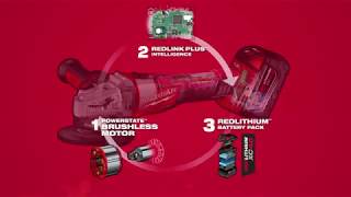 Milwaukee M18CAG125XPD0 FUELâ„¢ Grinder [upl. by Engel87]