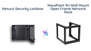 Kenuco DVR Security Lockbox VS NavePoint Network Rack [upl. by Quickman]