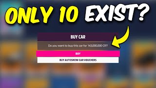 You CANT Buy The Most Expensive Car in Forza Horizon 5 [upl. by Vernor]