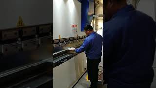 Press Brake Safety Operation Bending Plate Process [upl. by Sherm]