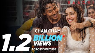 Cham Cham Full Video  BAAGHI  Tiger Shroff Shraddha Kapoor Meet Bros Monali Thakur Sabbir Khan [upl. by Outhe]