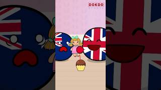 I am sorry mommy… Australia vs UK countryballs [upl. by Immij416]