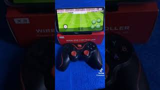 Tutorial setting gamepad x3 untuk game EFootball 2025 menggunakan apk shooting v3 plus gamepadx3 [upl. by Ardnuassak]