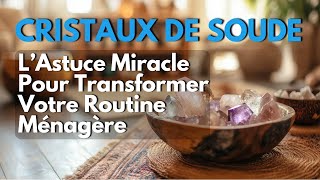 Cristaux de Soude  L’Astuce Miracle Pour Transformer Votre Routine Ménagère [upl. by Stoops]