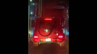 Red G Wagon Spotted In Jamaica welcometojamaica [upl. by Ddahc]