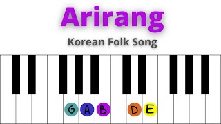 Piano play along Arirang [upl. by Metcalf902]