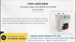 Rockwell Automation CompactLogix 5370 L1 Controllers [upl. by Onaicram357]