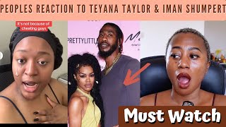 Peoples Reaction To Teyana Taylor And Iman Shumpert  Must Watch [upl. by Ashlie]