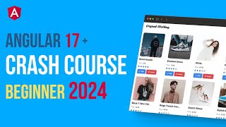 Angular Crash Course 2024 for Beginners [upl. by Lanae458]