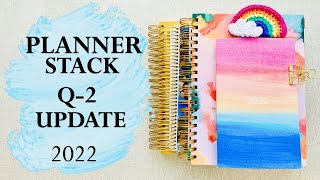 MIDYEAR Planner Stack  Q2 UPDATE  2022 [upl. by Enilarak]