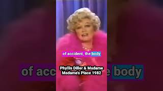 Phyllis Diller amp Madame funny 1980s comedy comedyshorts comedyvideo phyllisdiller hilarious [upl. by Adala]