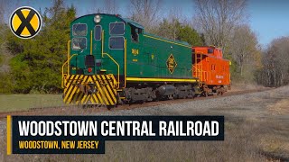 Americas Newest Tourist Railroad The Woodstown Central [upl. by Meelak]