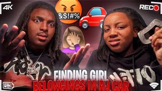 FINDING GIRL BELONGINGS IN RJ CAR PRANK [upl. by Ydissac566]